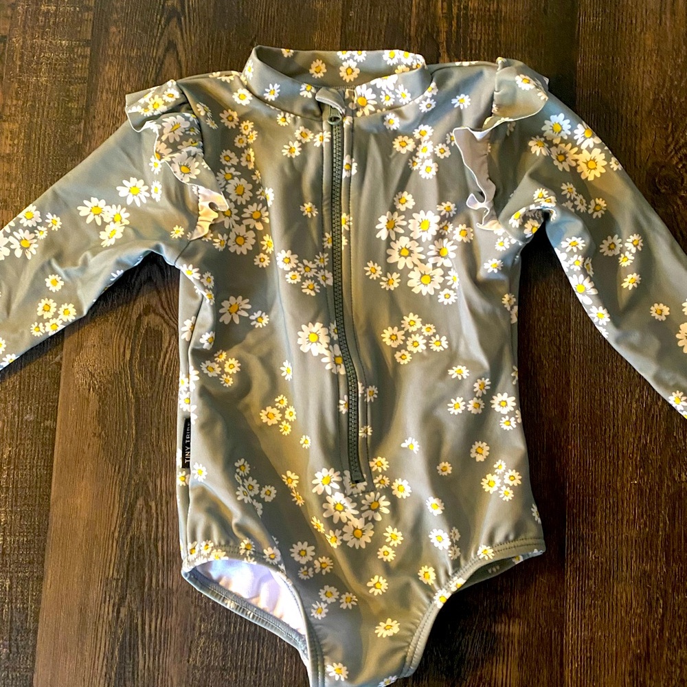 Tiny Tribe baby girls bathing suit